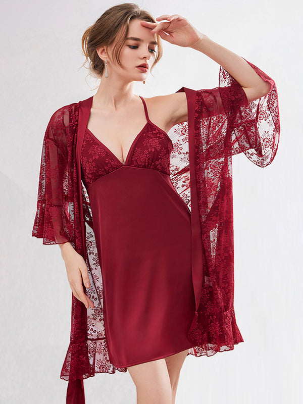 3 Pieces Bridal Robe (NS-01)