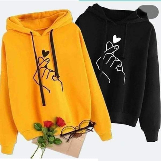 Stylish Heart Hoodies