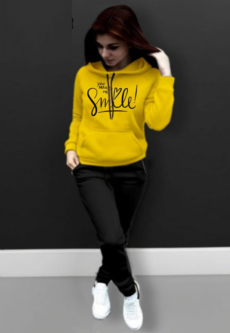 Ladies Smile printed Tracksuits