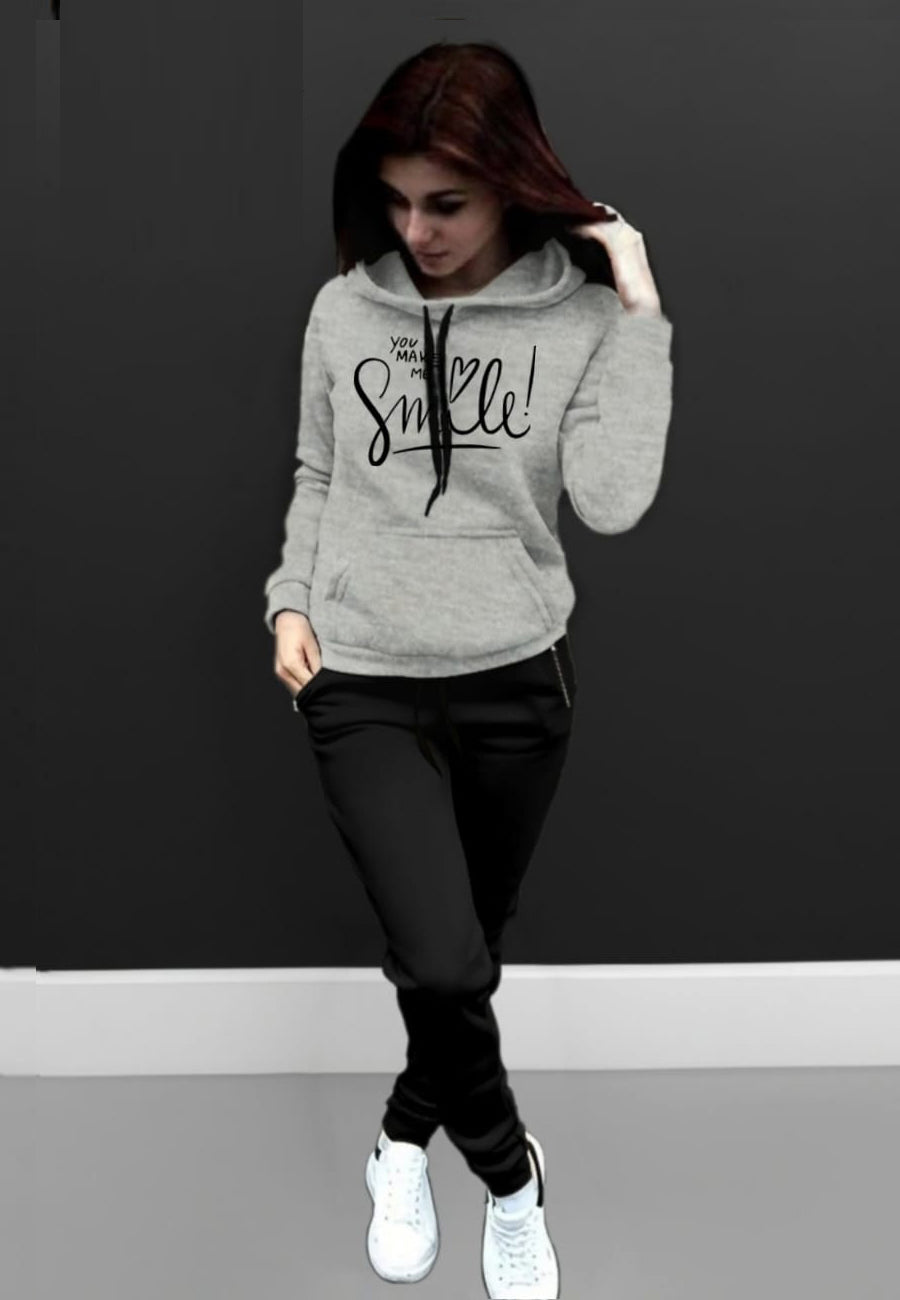 Ladies Smile printed Tracksuits