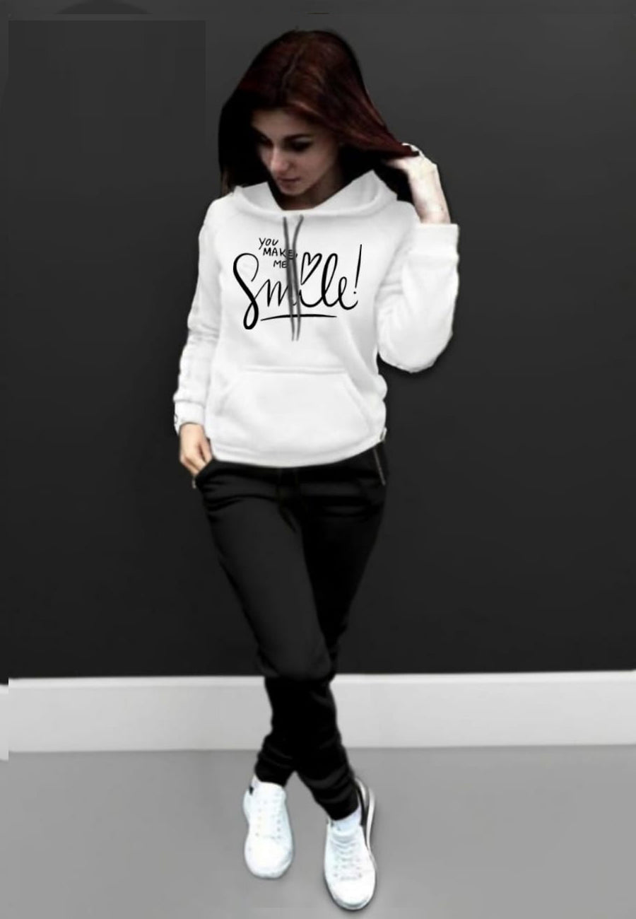 Ladies Smile printed Tracksuits