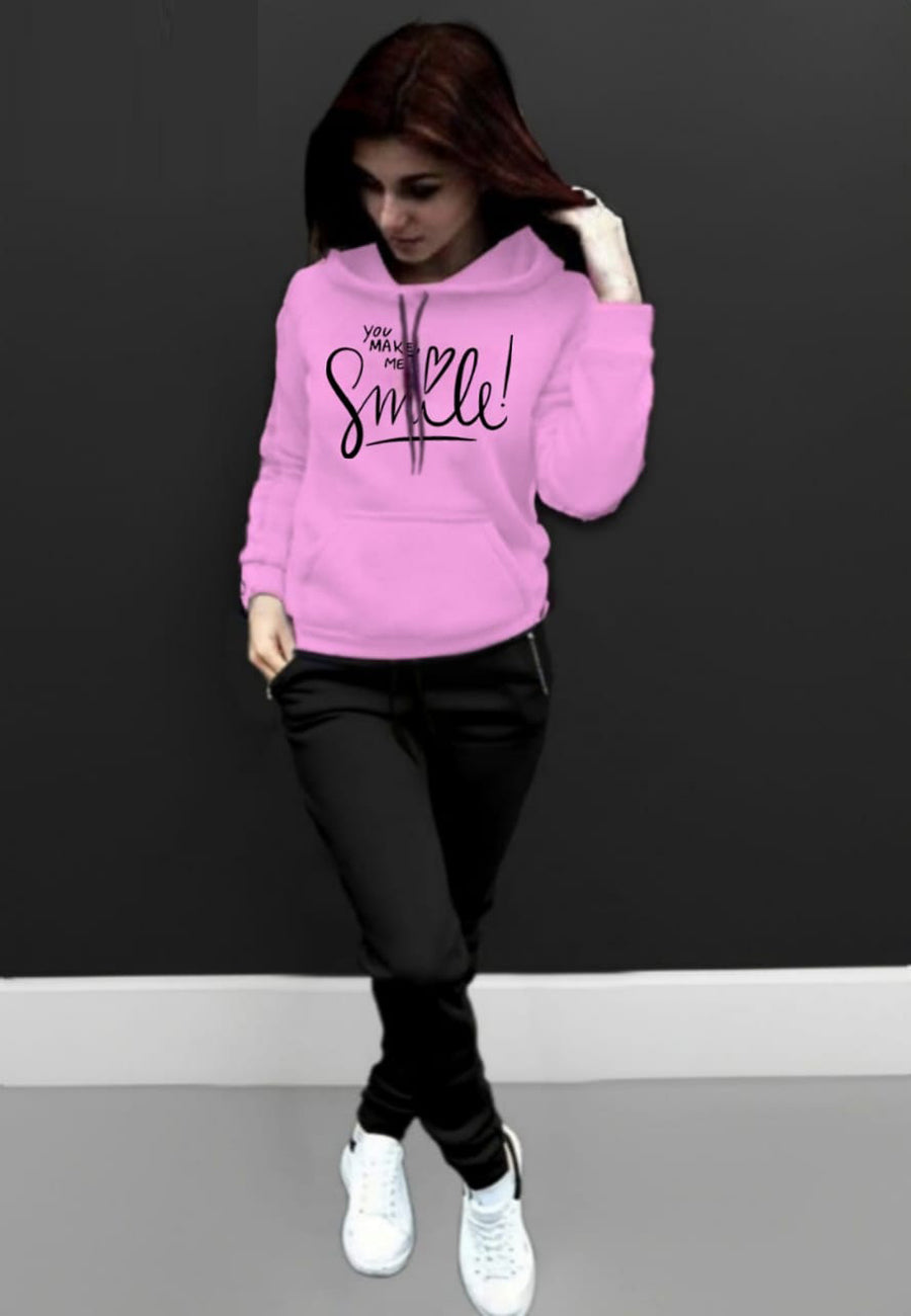 Ladies Smile printed Tracksuits