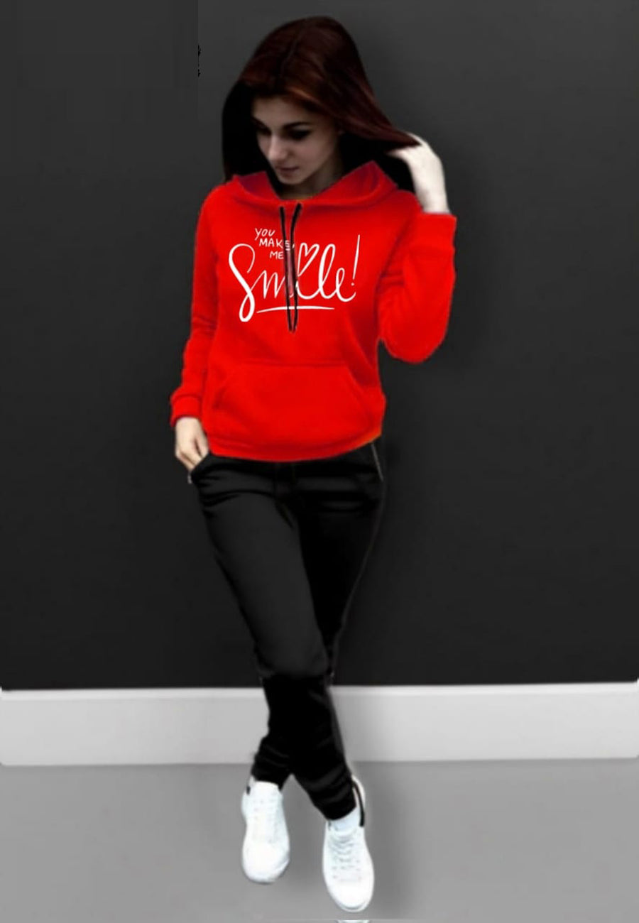 Ladies Smile printed Tracksuits